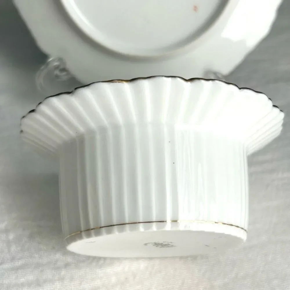 Vintage Hohenberg Ware Bavaria Ramekin with Under Plate